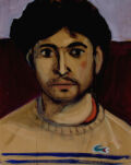 "Gioele", pigments on canvas, 40x50 cm, 2010.