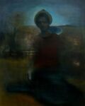 "Peasant" (Αγρότης), acrylics on canvas, 120Χ150 cm, 2016.