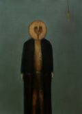 "Pugilist" (Μποξέρ), acrylics on canvas, 45Χ60,5 cm, 2015.