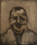 "Refugee"(Πρόσφυγας), acrylics on canvas, 30X25 cm.