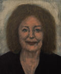 "Marlene" (Dumas), 2018, acrylics on canvas, 30X25 cm.