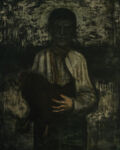"The offer"(Η προσφορά), 2019, acrylics on canvas, 100X80 cm.